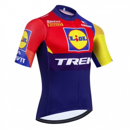 Cykeltrøje 2025 Lidl-Trek Blå Cykeltrøje 2025 Lidl-Trek Blå